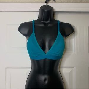 Teal Triangle Bralette